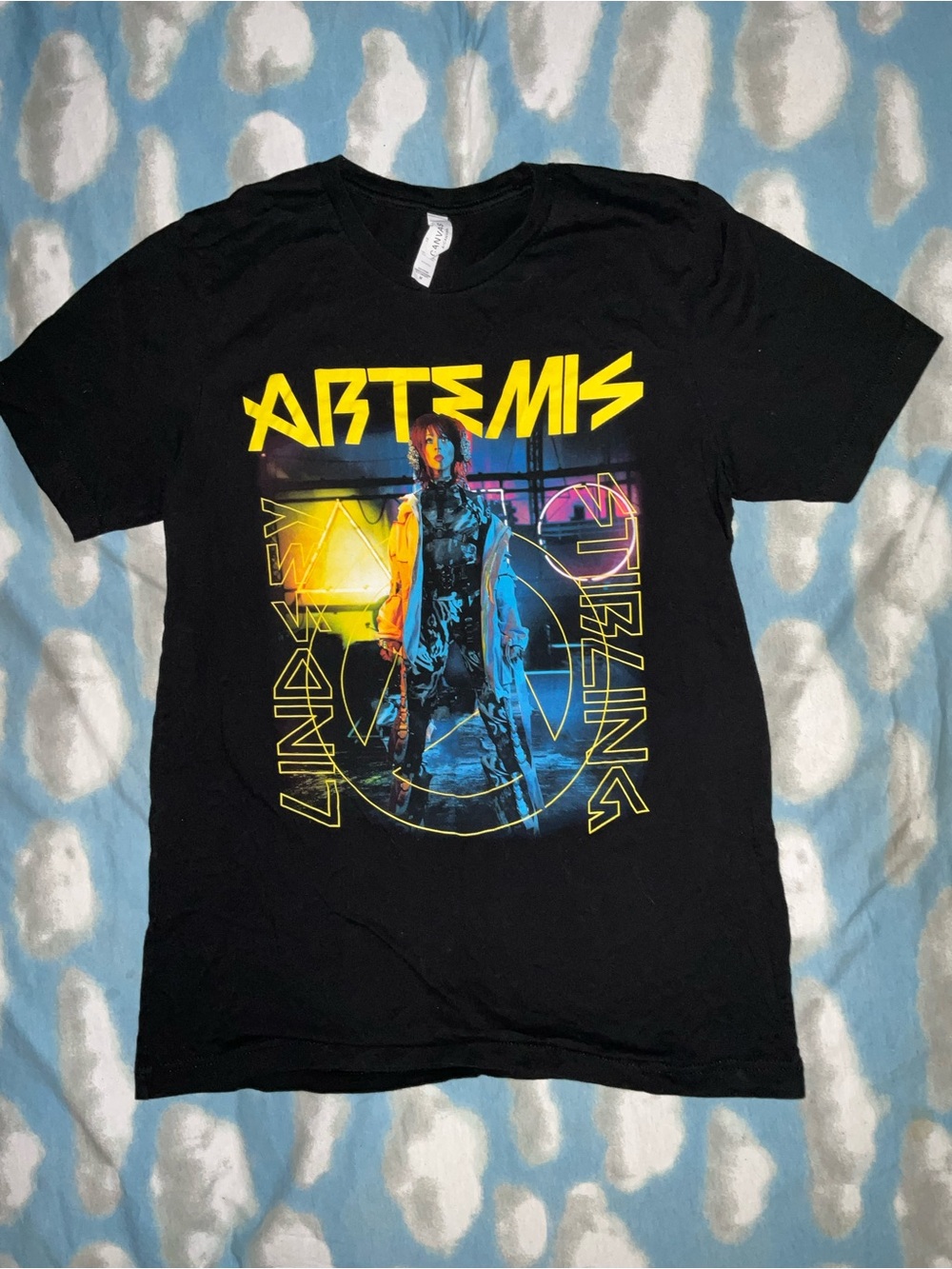 Lindsey Stirling Artemis Tour Graphic T-Shirt Black Medium Concert Merch